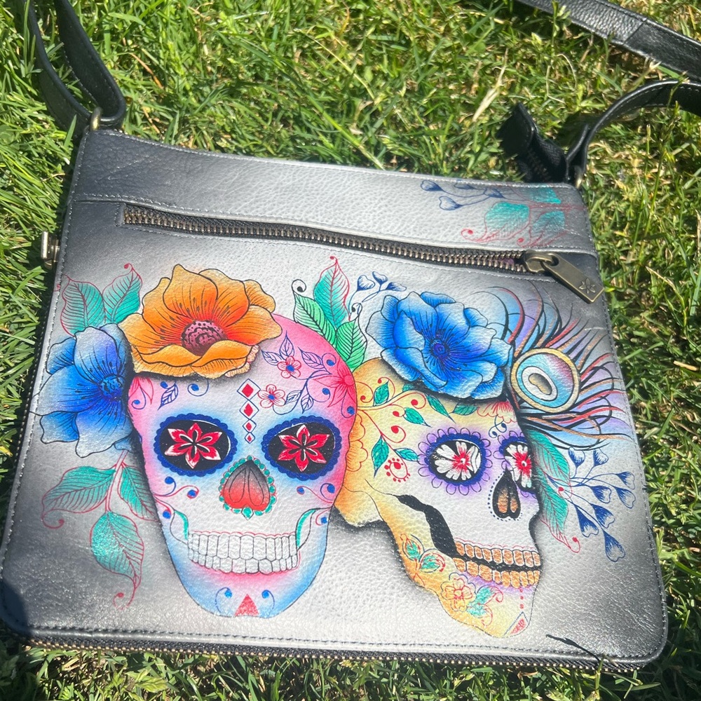 Anuschka hand painted purse